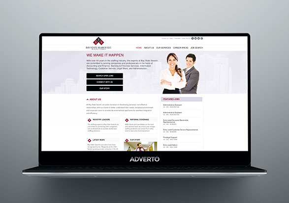 Bay State Search Career Site By Adverto