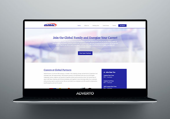 Global Partners Career Site by Adverto
