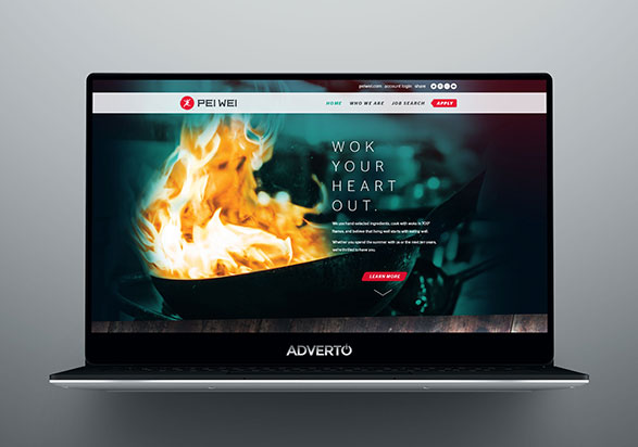 Pei Wei Asian Diner Career Site by Adverto