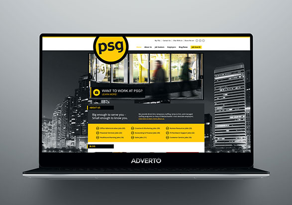 PSG Career Site By Adverto