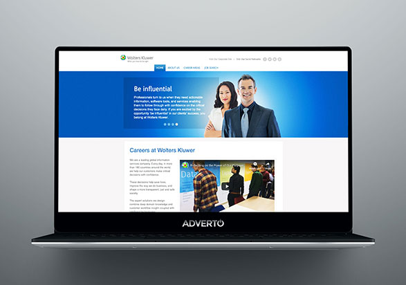 Wolters Kluwer Career Site by Adverto