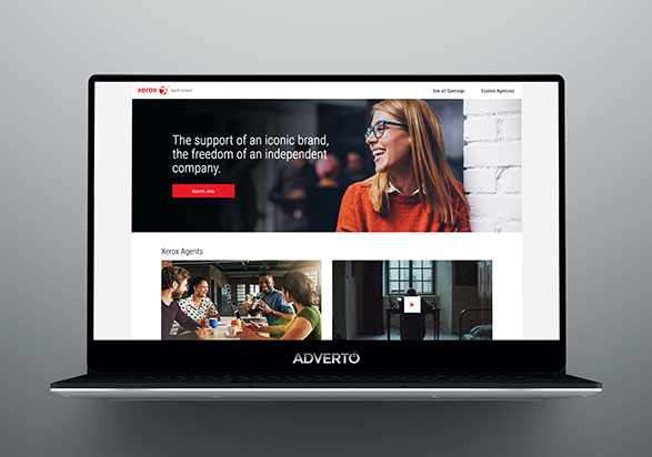 Xerox Authorized Agent Career Site by Adverto
